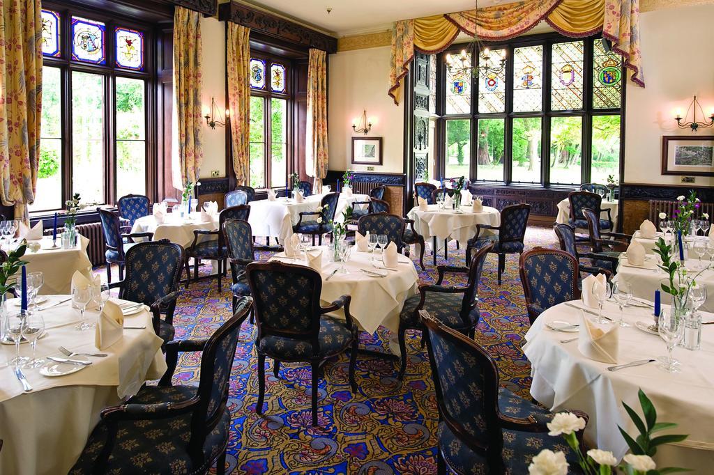 Orton Hall Hotel & Spa Пітерборо Ресторан фото